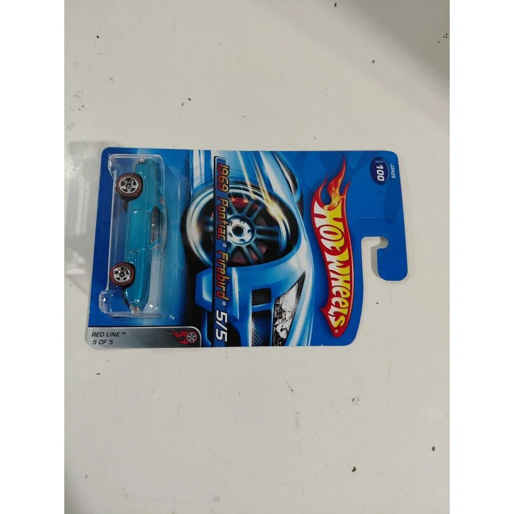 NIP Hot Wheels Red Line 1:64 Die Cast 1969 Pontiac Firebird Muscle Car B